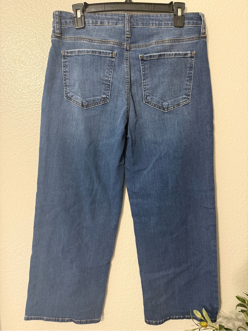 KUT From The Kloth Charlotte Wide Leg Crop Jeans Size 8 - Picture 2 of 4